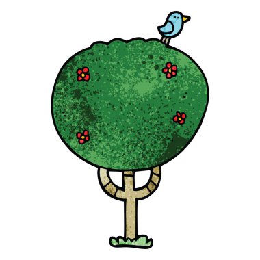 çizgi film doodle ifade hava bulut