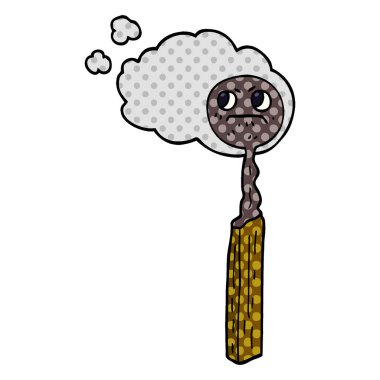 çizgi film doodle yanmış maç