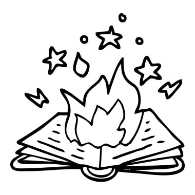 çizim karikatür büyü kitabı