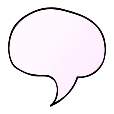 çizgi film doodle konuşma balonu