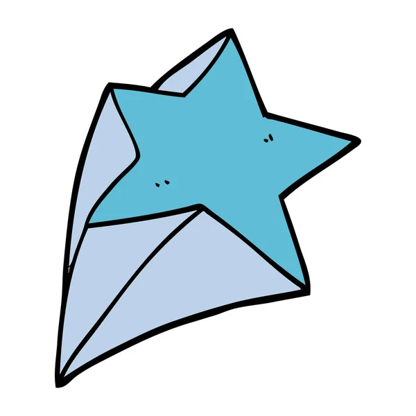 Cartoon Doodle Stjärnor Vektorillustration — Stock vektor