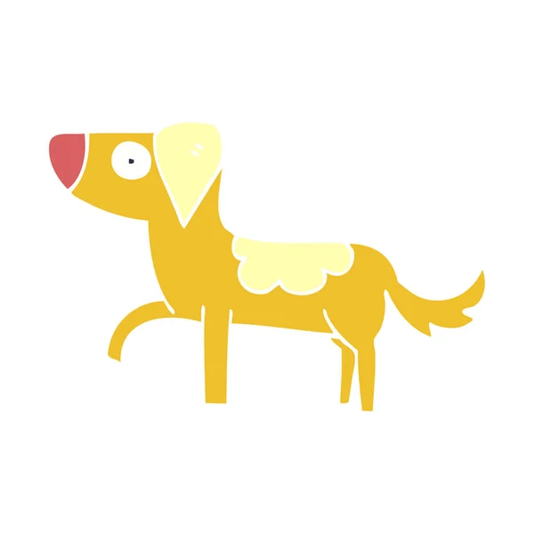 Desenho Animado Doodle Cão — Vetor de Stock