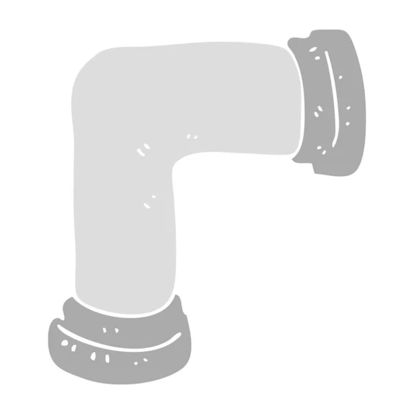 Плоска Кольорова Ілюстрація Труби — стоковий вектор