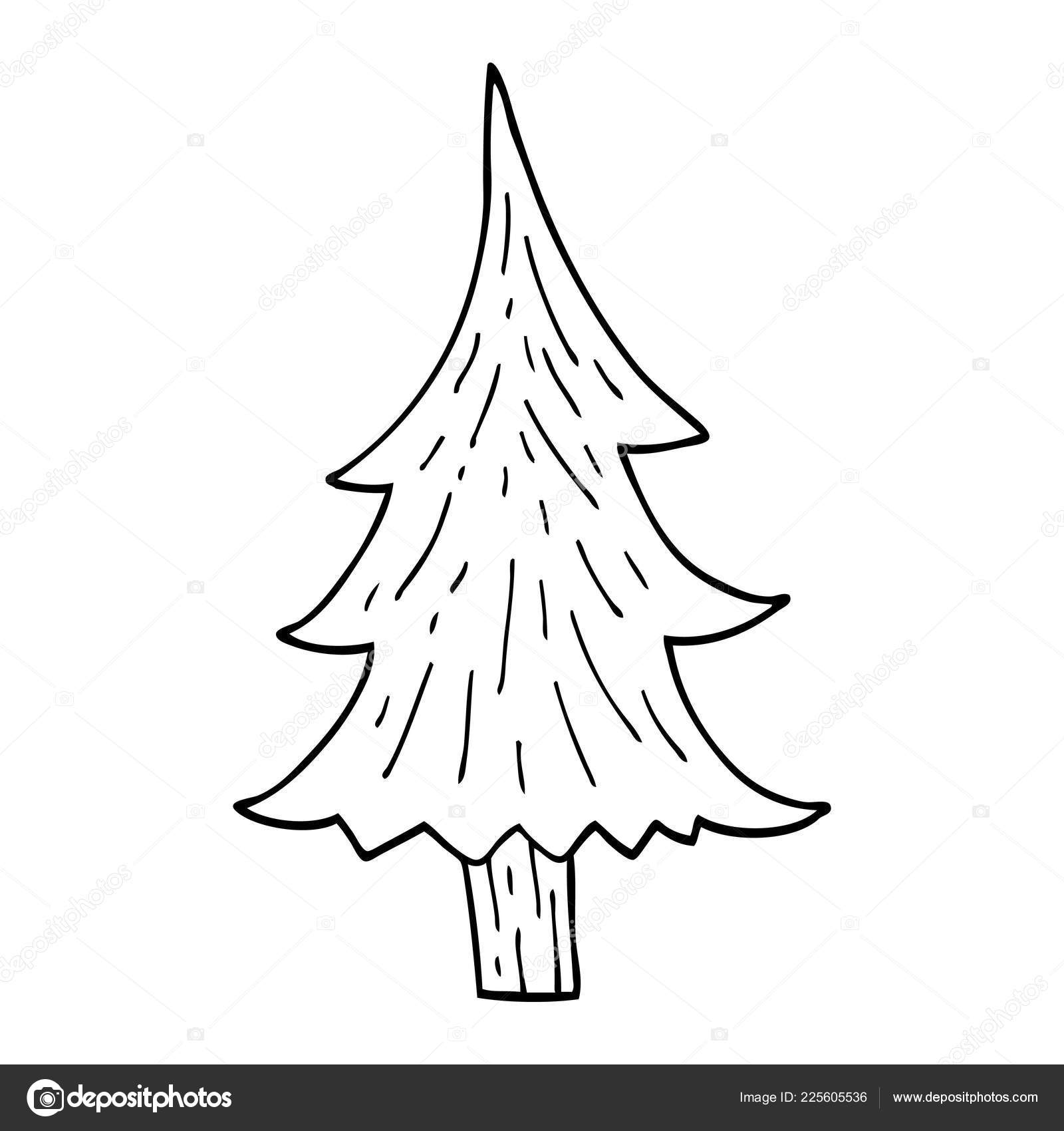 Line Drawing Cartoon Pine Trees Stock Vector Image by ©lineartestpilot #225605536 Line Drawing Cartoon Pine Trees Stock Vector Image by ©lineartestpilot #225605536