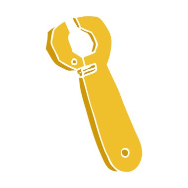 çizgi film doodle spanner aracı