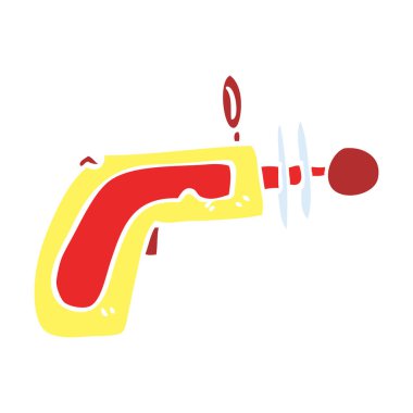 çizgi film doodle ışın silahı