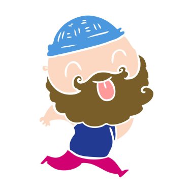 dilini sakallı adam çalıştıran