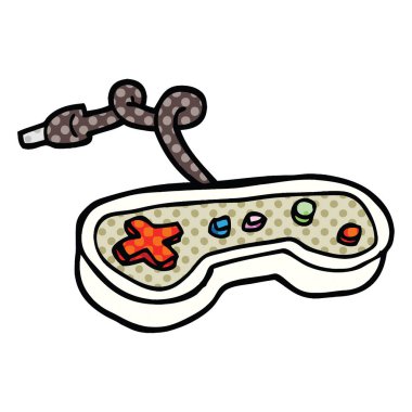 çizgi roman tarzı çizgi film oyun denetleyicisi