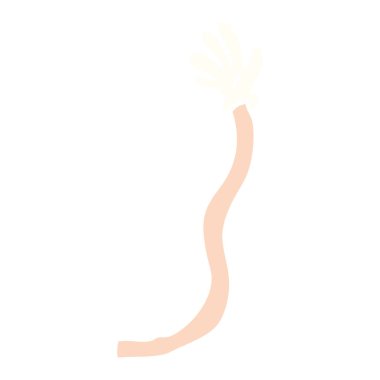 çizgi film doodle retro el hareketleri