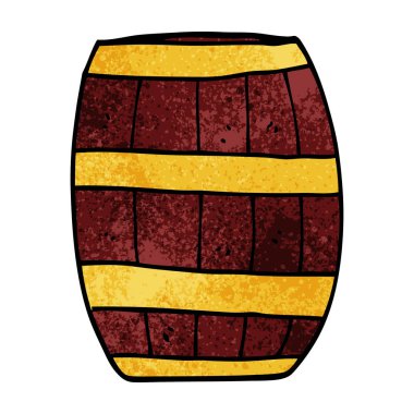 çizgi film doodle varil