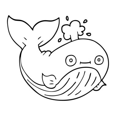 çizgi çizme çizgi film deniz balina