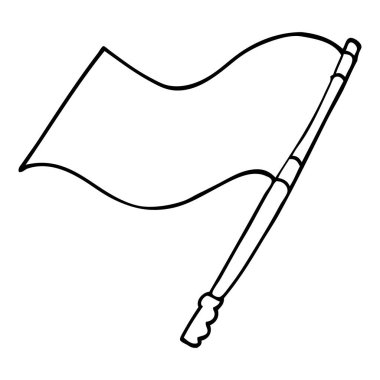 çizim karikatür bayrak