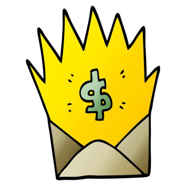 çizgi film doodle beklenmedik ödeme kontrol