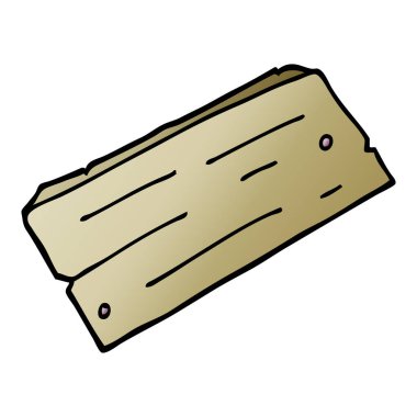 çizgi film doodle ahşap tahta