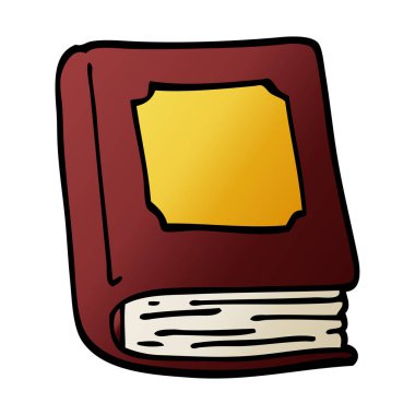 çizgi film doodle eski kitap