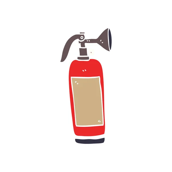 Cartoon Doodle Fire Extinguisher — Stock Vector