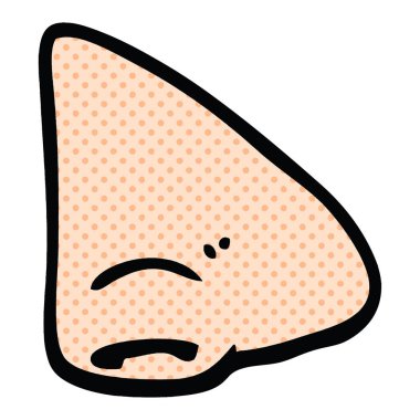 çizgi roman tarzı çizgi film burun