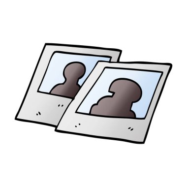 çizgi film doodle anlık fotoğraf