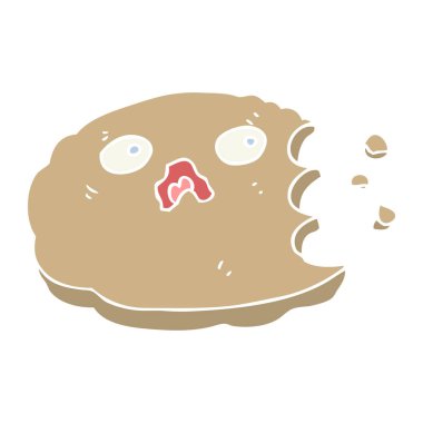 düz renk tarzı çizgi film tanımlama bilgisi