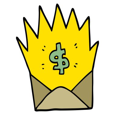 çizgi film doodle beklenmedik ödeme kontrol