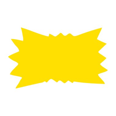 çizgi film doodle bang, vektör çizim