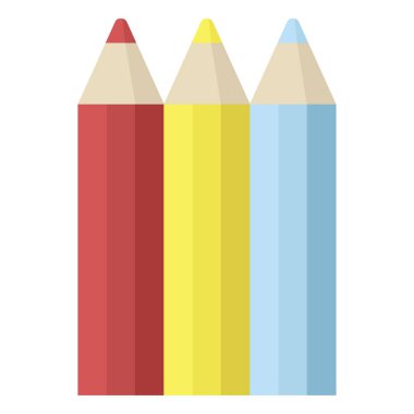 renk kalemler grafik vektör çizim simgesi