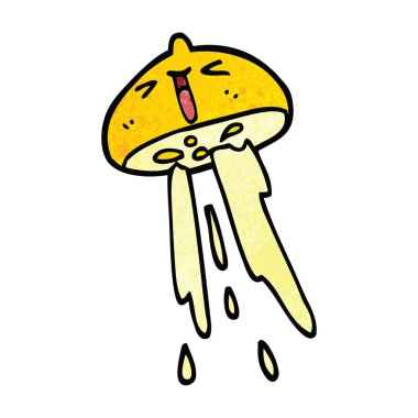 çizgi film doodle oyuncak limon