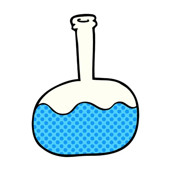 Cartoon Doodle Experimenteren Drankjes — Stockvector