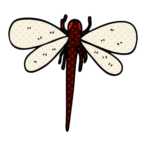 Dessin Animé Gribouiller Énorme Insecte — Image vectorielle