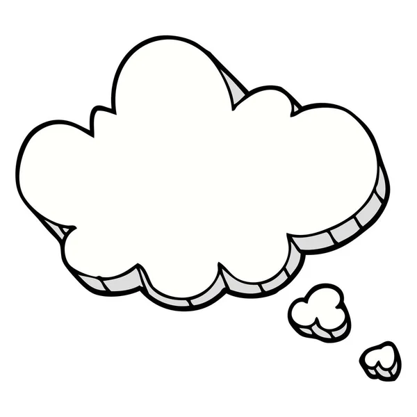 Γελοιογραφία Doodle Έκφραση Φούσκα — Διανυσματικό Αρχείο