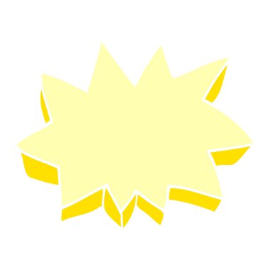 çizgi film doodle dekoratif patlama