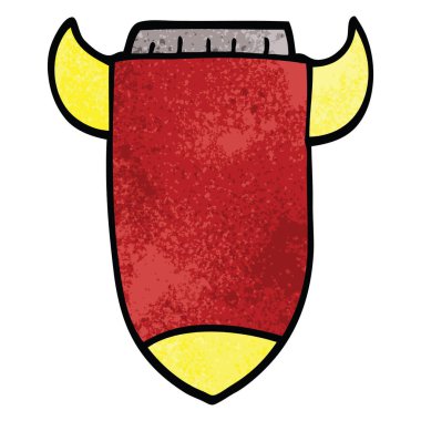 çizgi film doodle uzay roketi