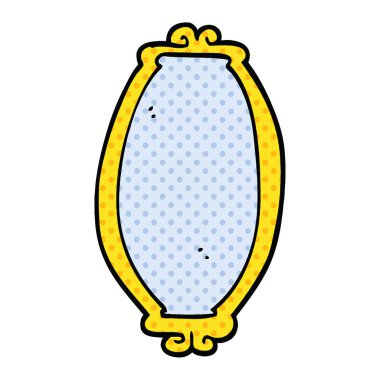 çizgi roman tarzı çizgi film ayna