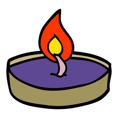 çizgi film doodle deniz mavisi ışık