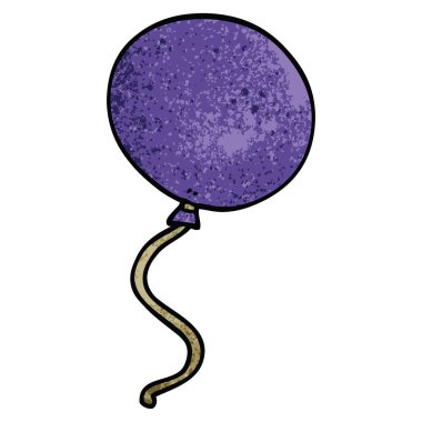 çizgi film doodle balon, vektör