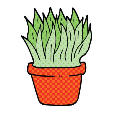 çizgi roman tarzı çizgi film Ev bitkisi