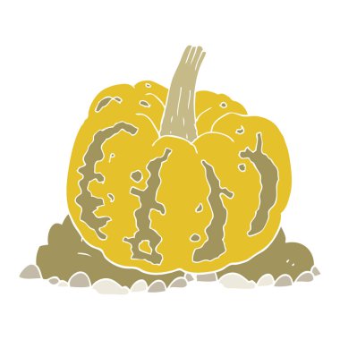 düz renk illüstrasyon Squash