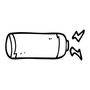 çizim karikatür pil