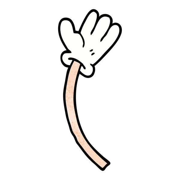 Cartoon Doodle Handgebaren — Stockvector