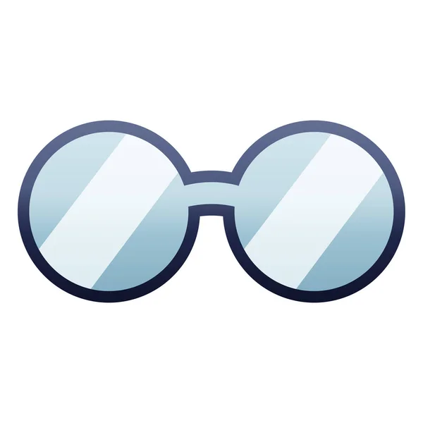 Brille Grafischer Vektor Illustration Symbol — Stockvektor