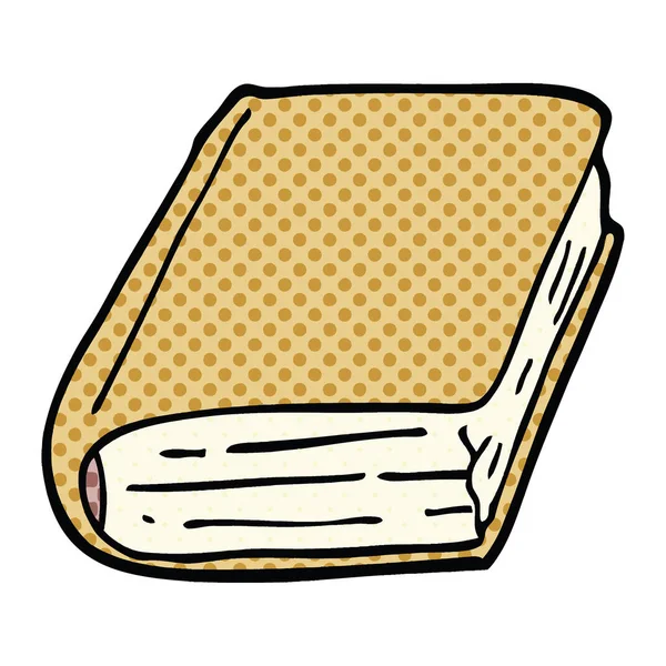 Fumetto Stile Fumetto Vecchio Libro — Vettoriale Stock