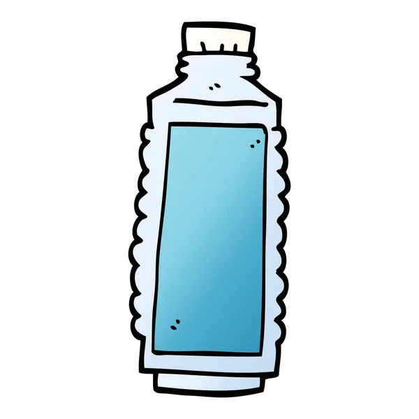 Karikatur Doodle Wasserflasche — Stockvektor