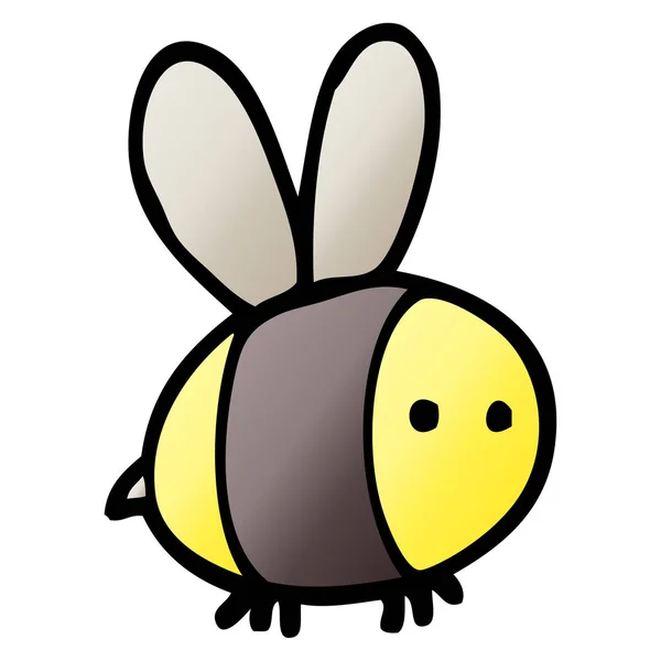 Wektor Ilustracja Kreskówka Bee — Wektor stockowy