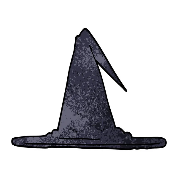 Cartoon Doodle Witch Hat — Stock Vector