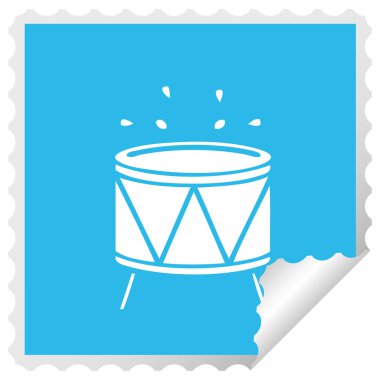 etiket karikatür davul peeling Meydanı