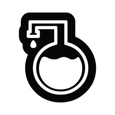 kimyasal şişe simgesi