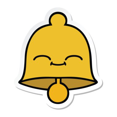 sevimli çizgi Bell'in etiket