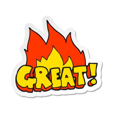 etiket büyük karikatür sembolü