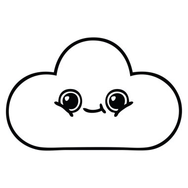 çizim karikatür bulut