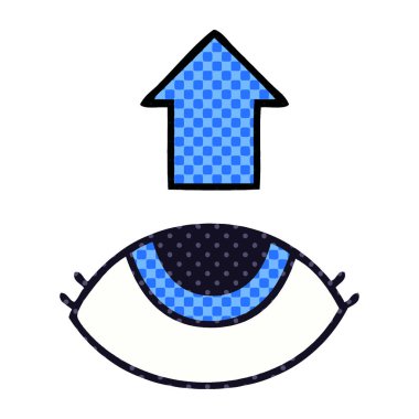 çizgi roman tarzı çizgi film göz ararken